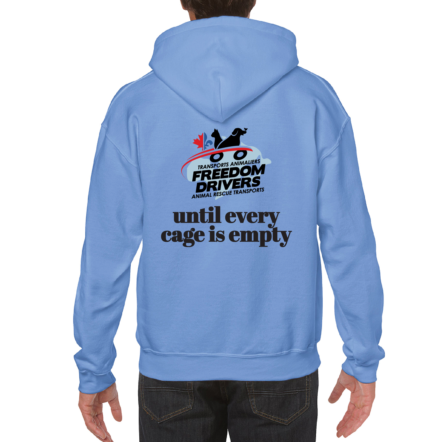 Until Every Cage is Empty Zip Up - RoyalBlushApparel