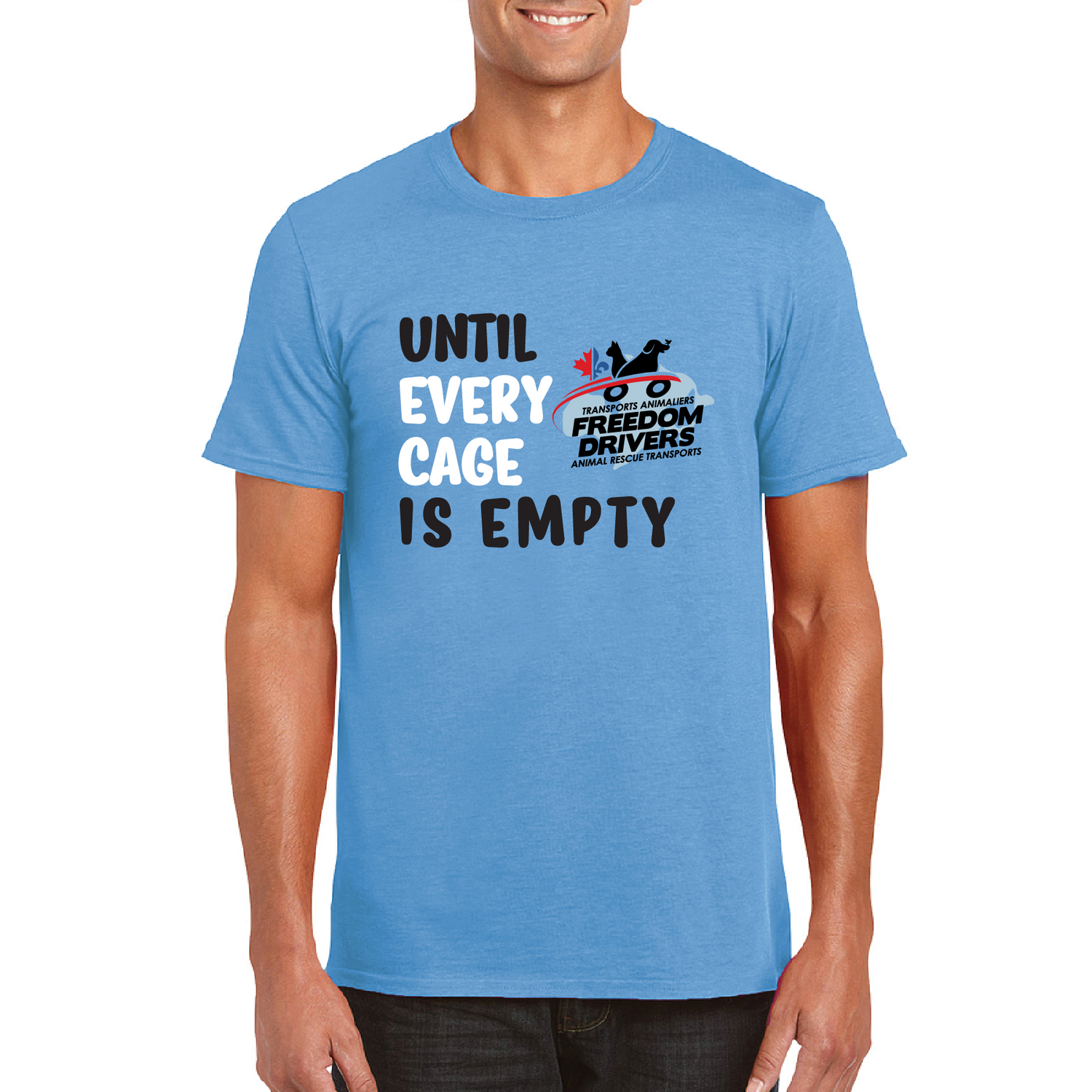 Until Every Cage is Empty (2 color) Men&