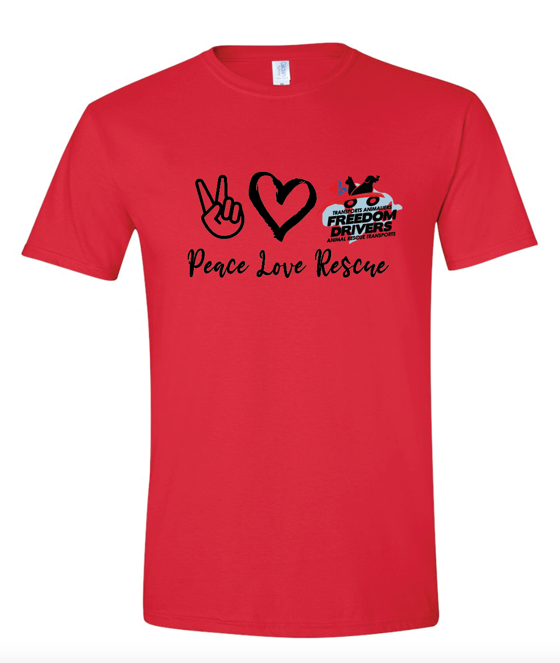 Peace Love Rescue T-Shirt