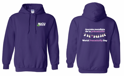 NICU World Prematurity Day Unisex Hoodie