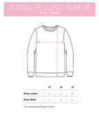 Custom Toddler Long Sleeve Shirt
