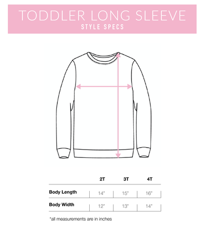 Custom Toddler Long Sleeve Shirt