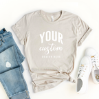 Custom T-shirt with personalized logo or design