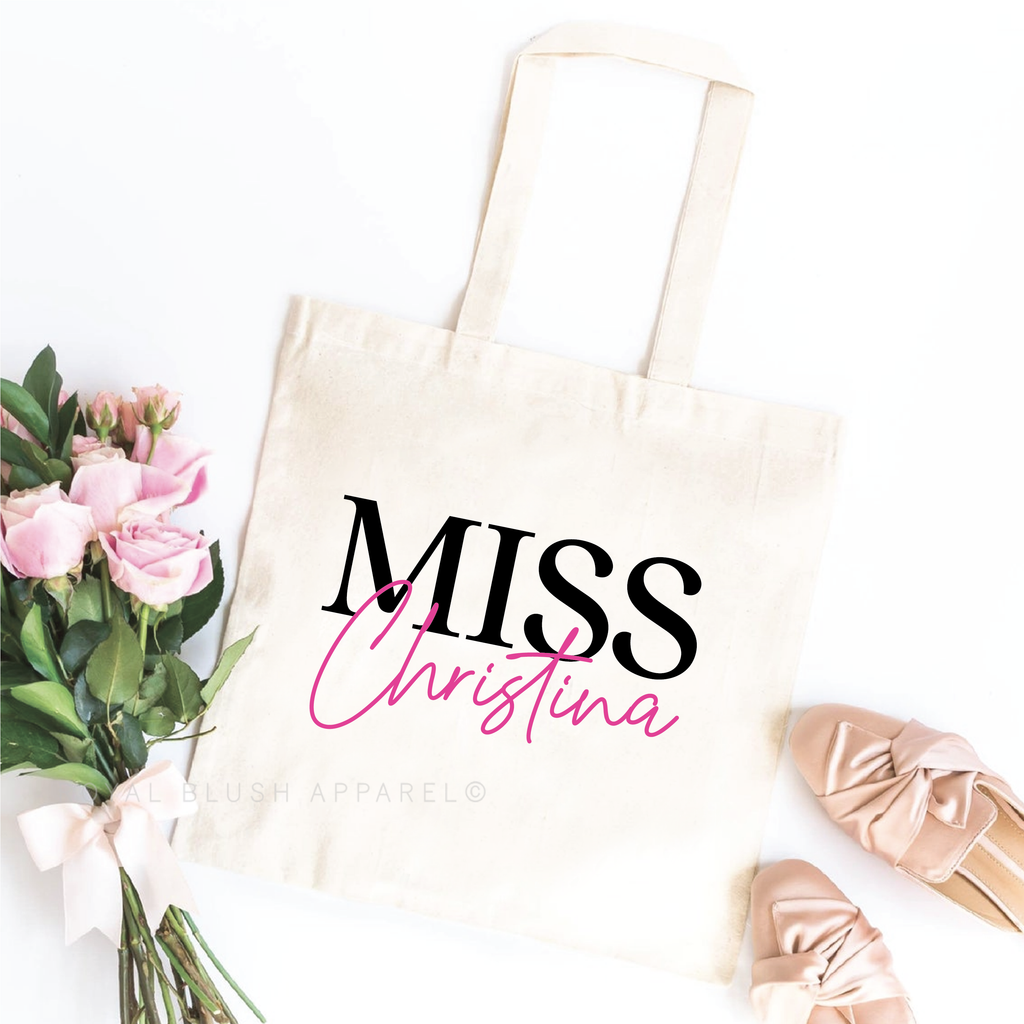 Custom Teacher/Educator tote bag