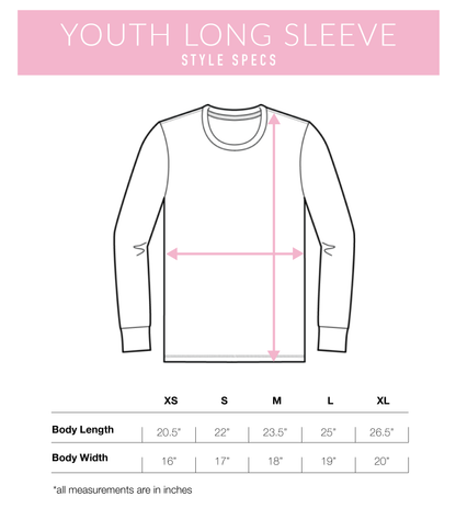 Custom Youth Long Sleeve Shirt