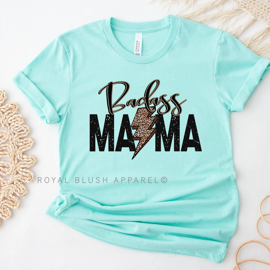T-shirt unisexe décontracté Badass Mama
