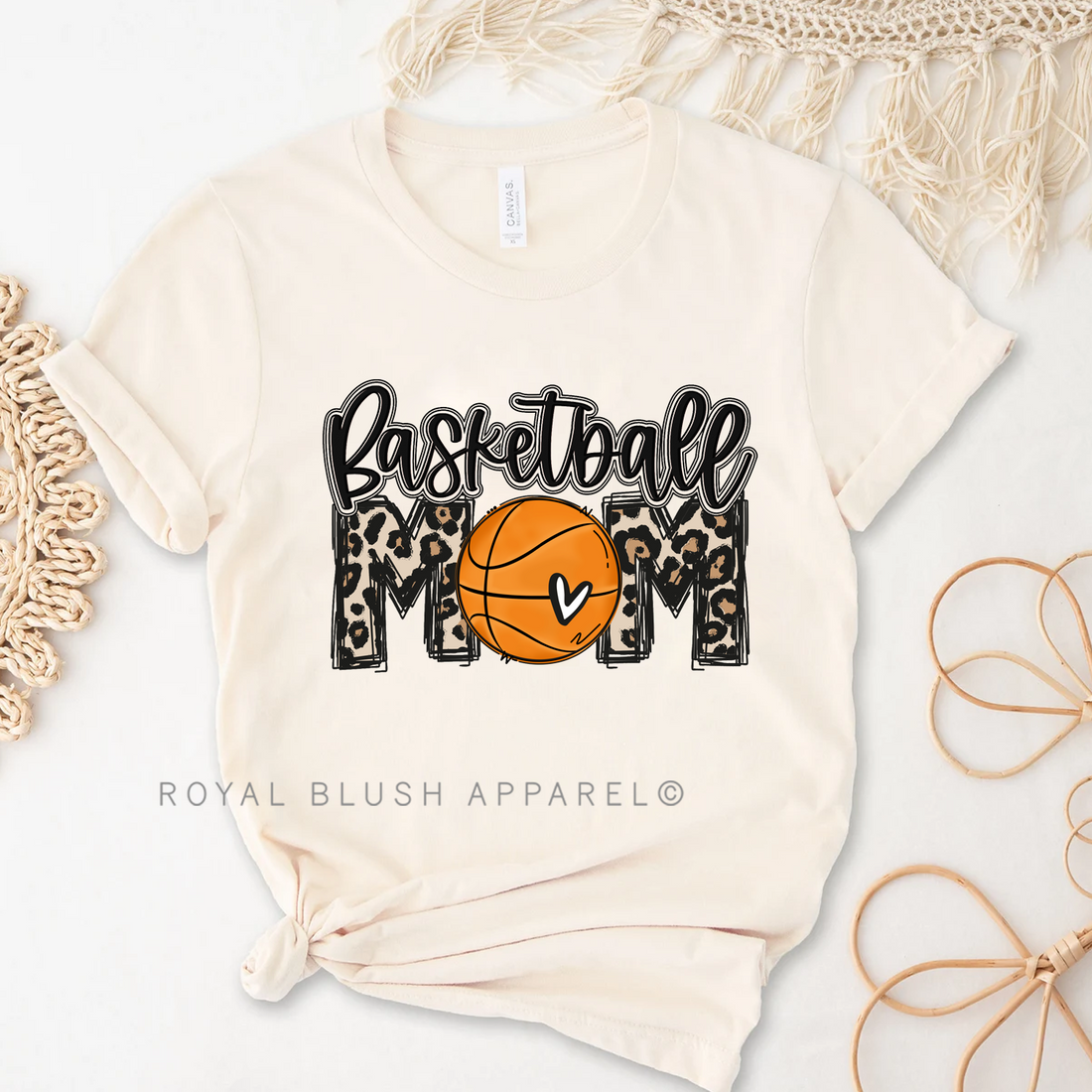 T-shirt unisexe Basketball Mom