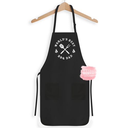 World's Best BBQ Dad Apron