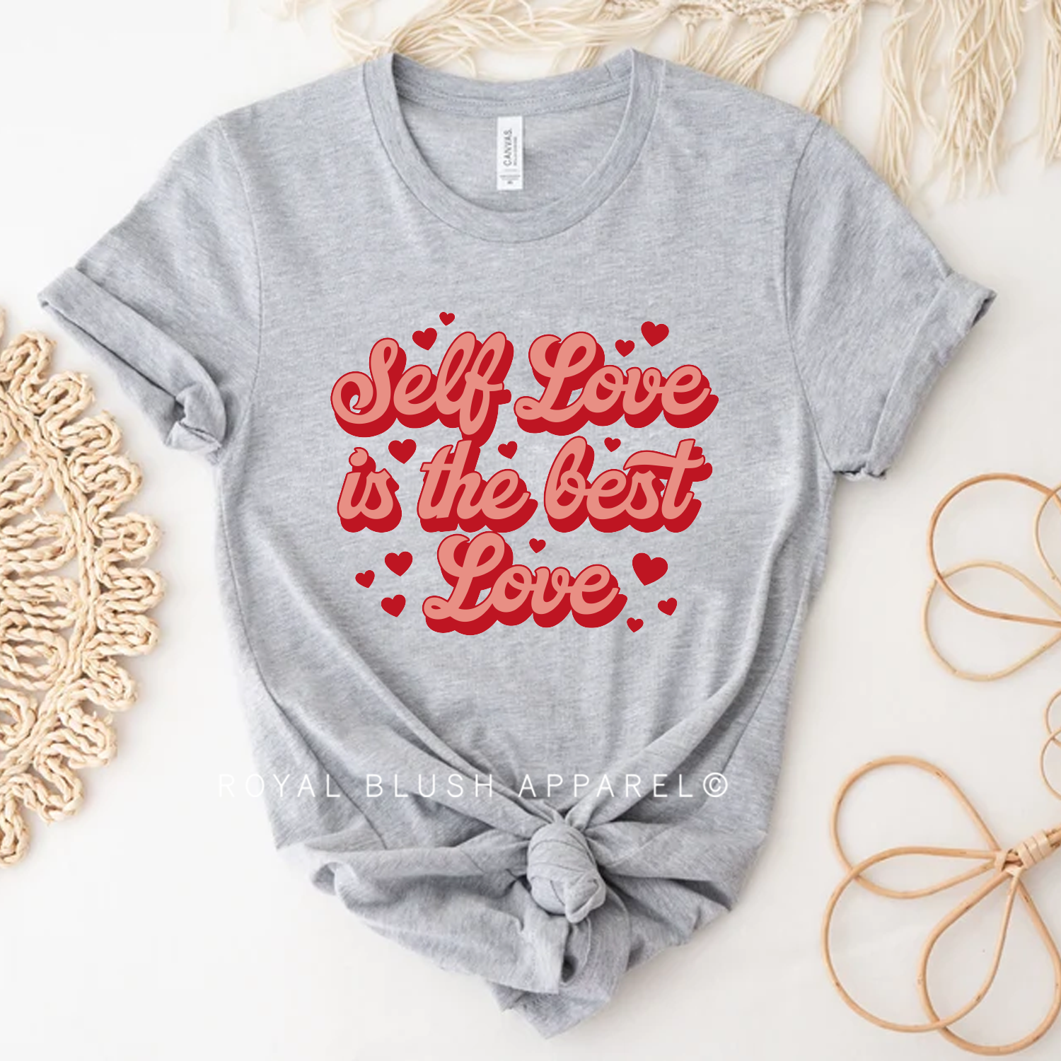 Self Love Is The Best Love Relaxed Unisex T-shirt