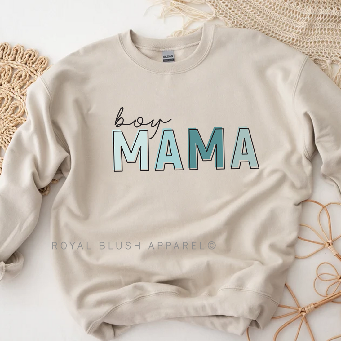 Blue Boy Mama Sweatshirt