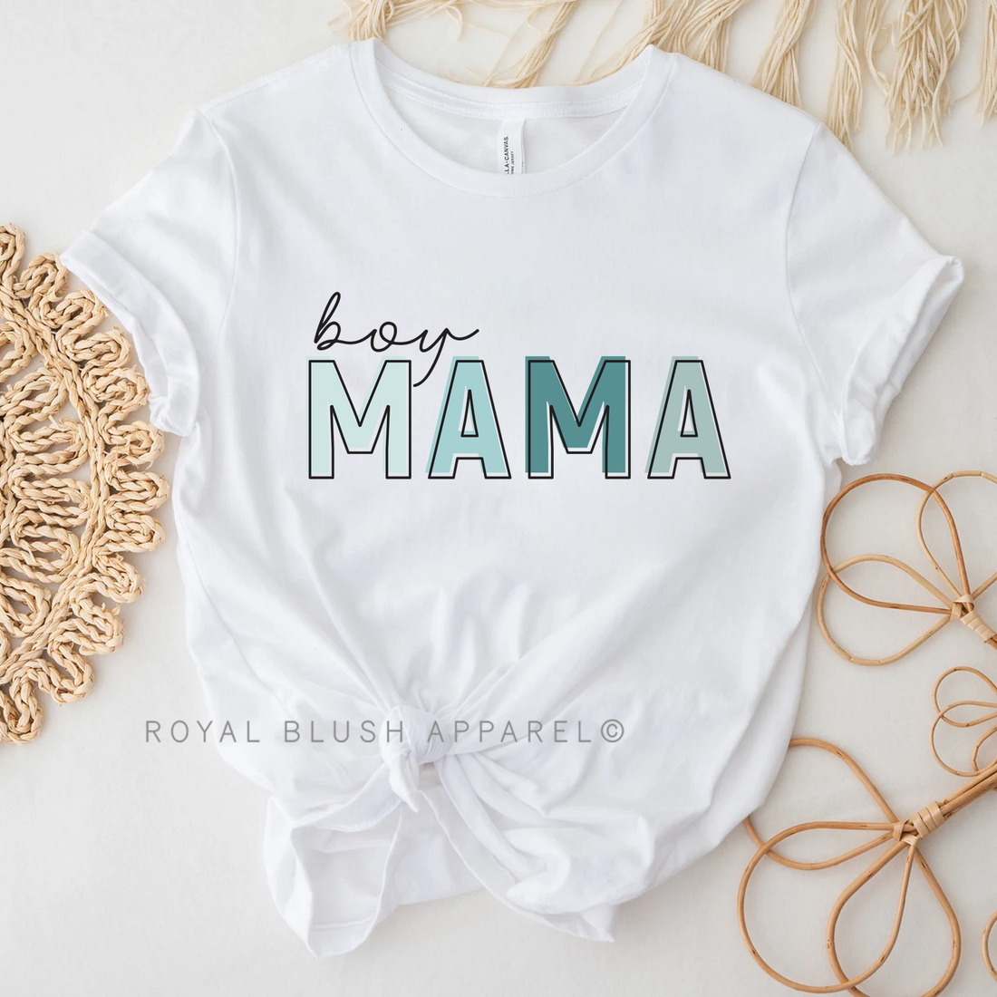 Blue Boy Mama Unisex T-shirt