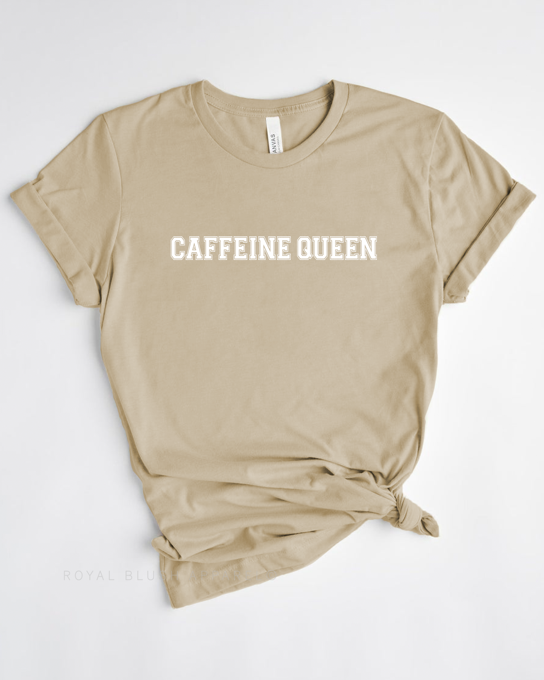 Caffeine Queen Relaxed Unisex T-shirt