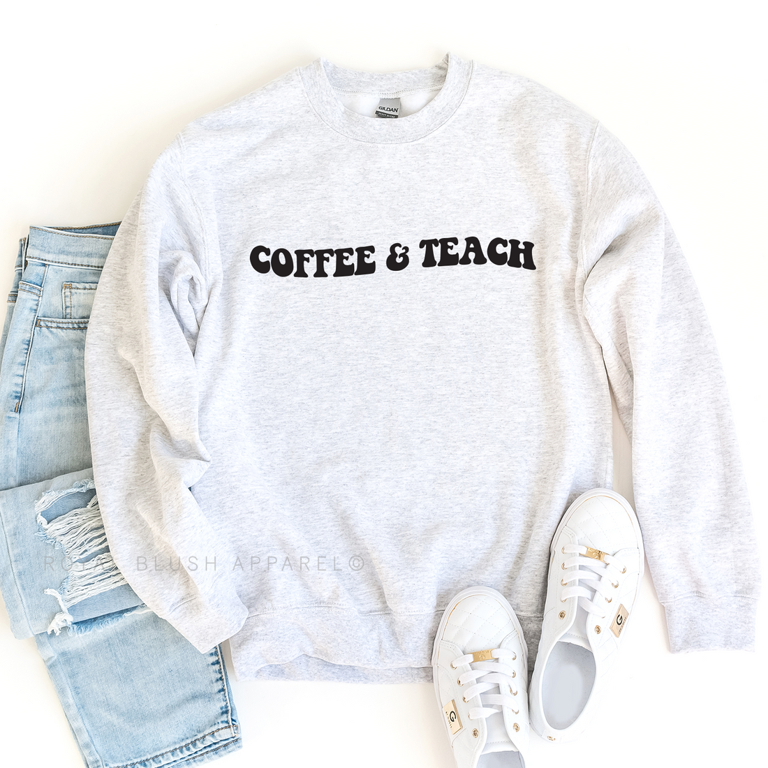 Coffee &amp; Teach Sweatshirt