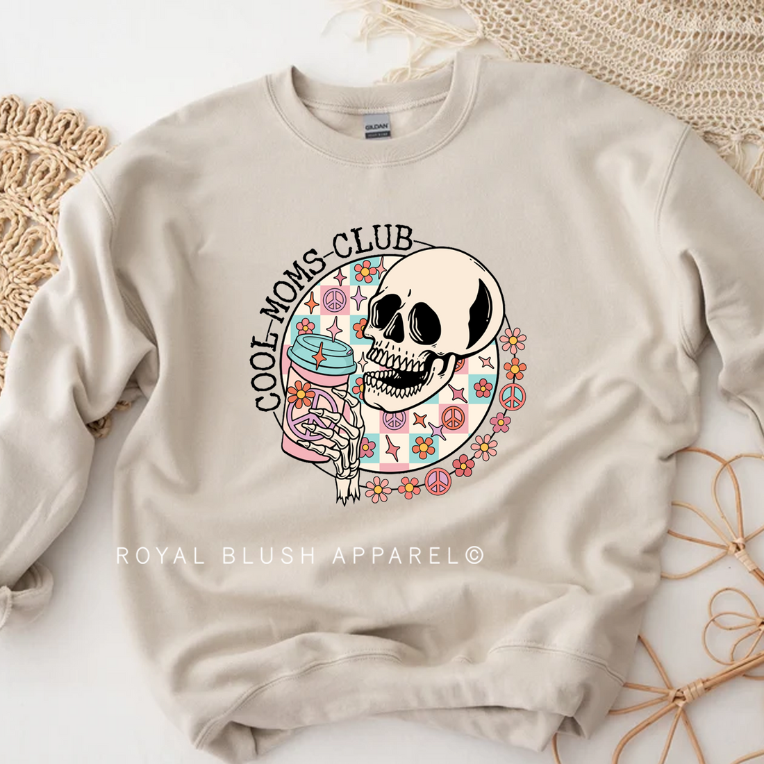 Sweat-shirt Cool Moms Club