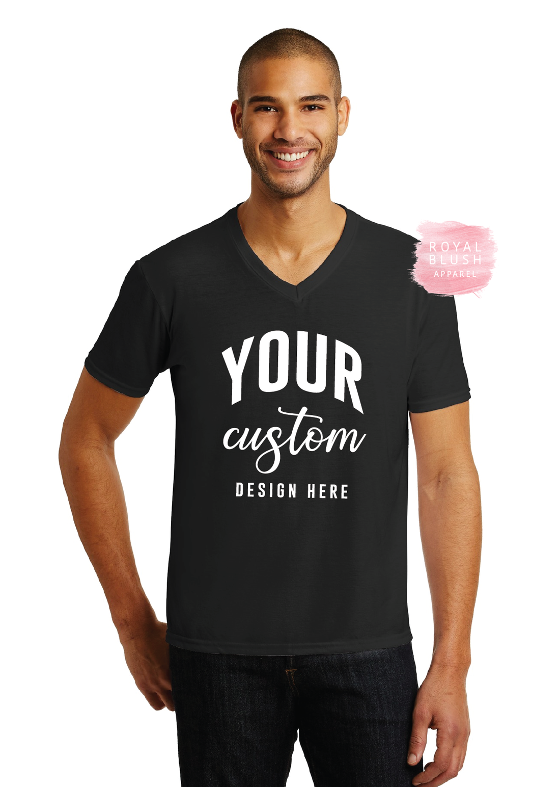 Custom V-Neck Men&