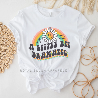 A Little Bit Dramatic T-shirt mockup