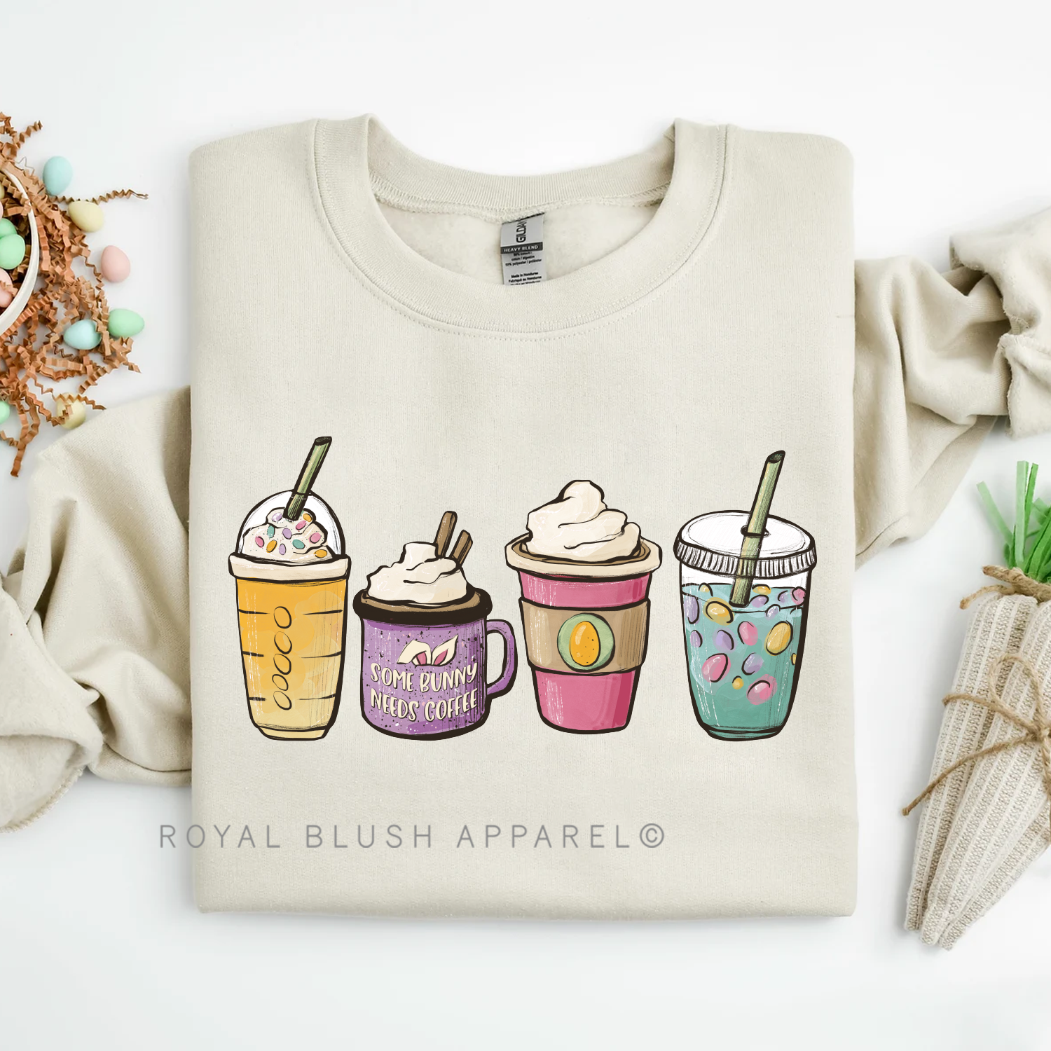 Sweatshirt de Pâques Café