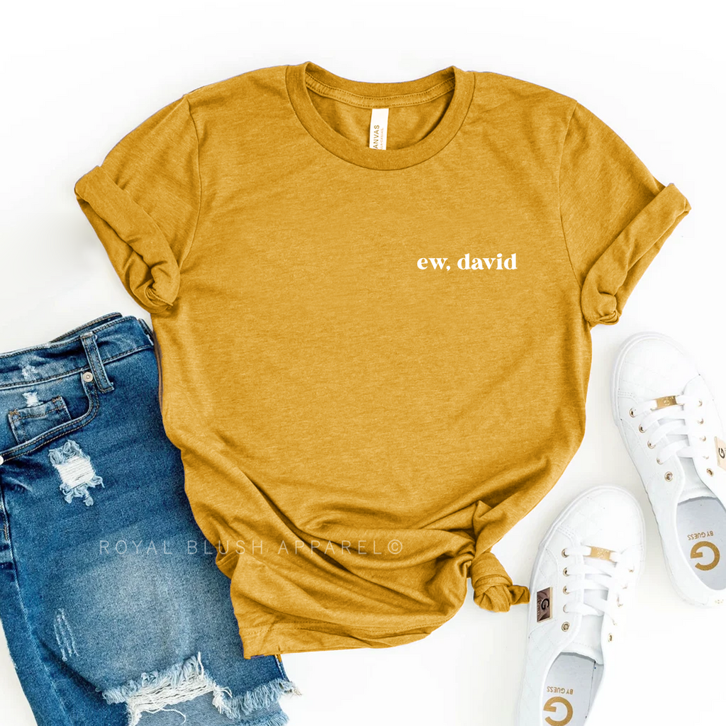 ew, david graphic T-shirt