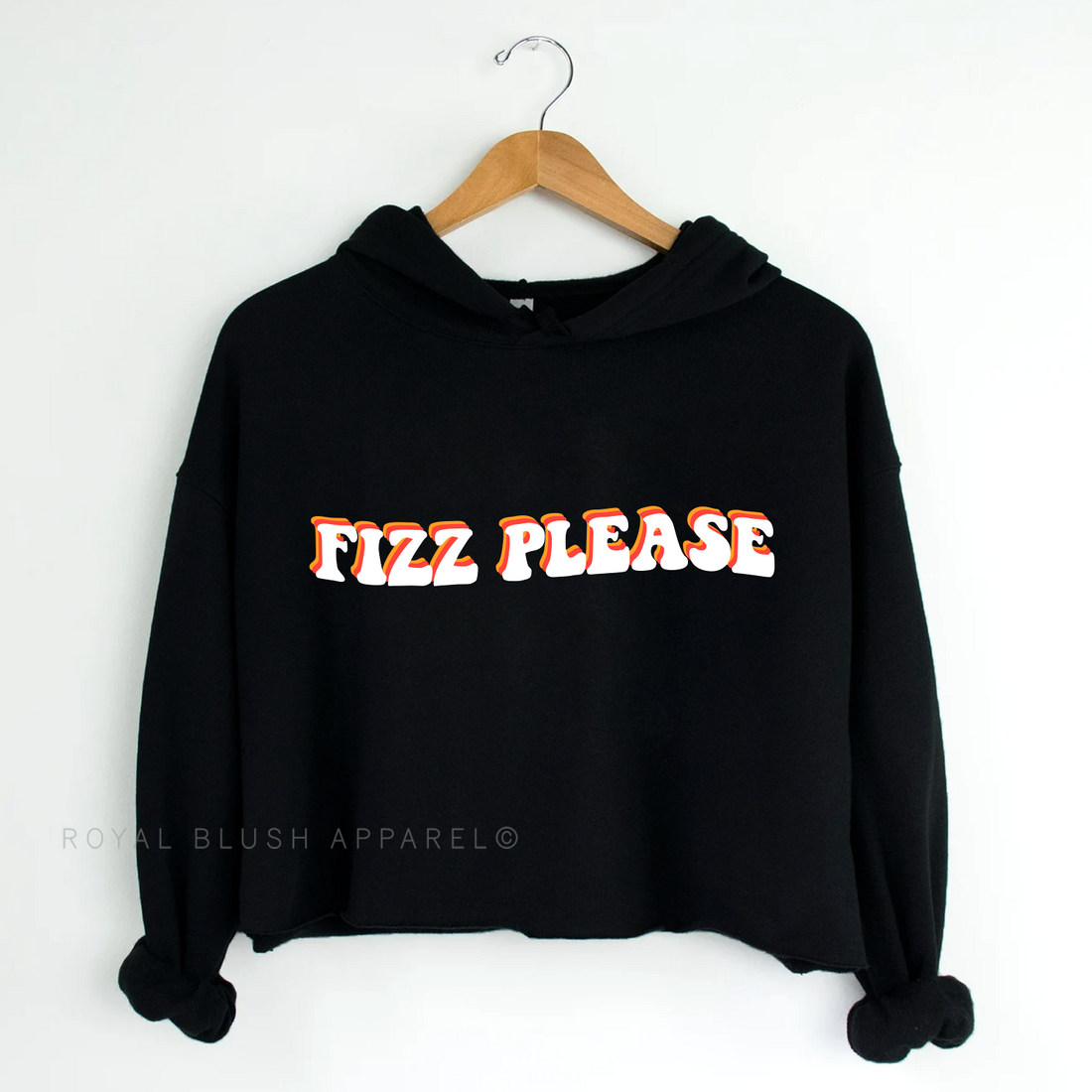 Fizz Please Independent Crop Hoodie