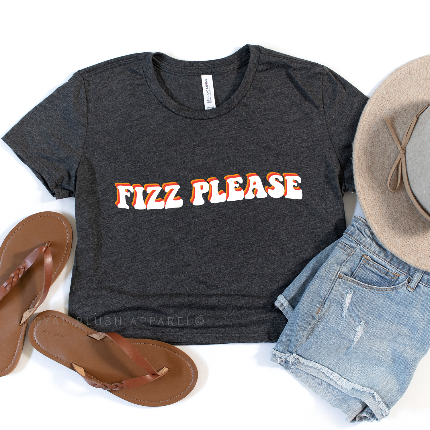 Fizz Please Crop T-Shirt