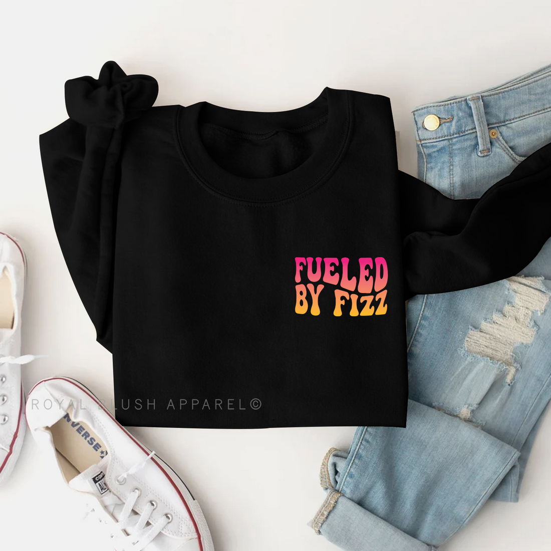 Fueled By Fizz Left Chest Sweatshirt