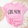GIRL MOM mama T-shirt