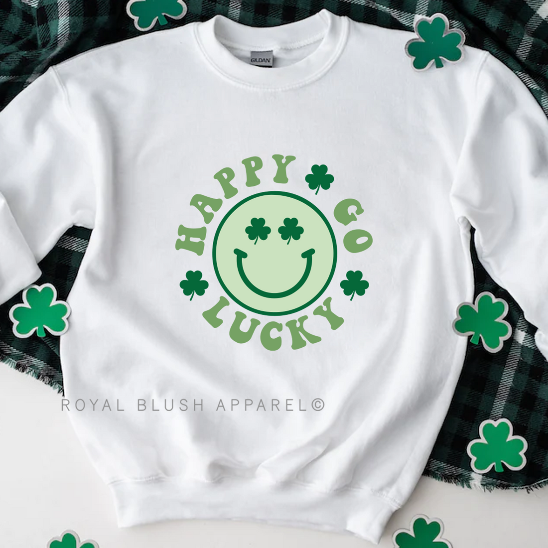 Smiley Happy Go Lucky Sweatshirt