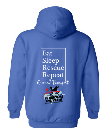 Eat Sleep Rescue Repeat Hoodie