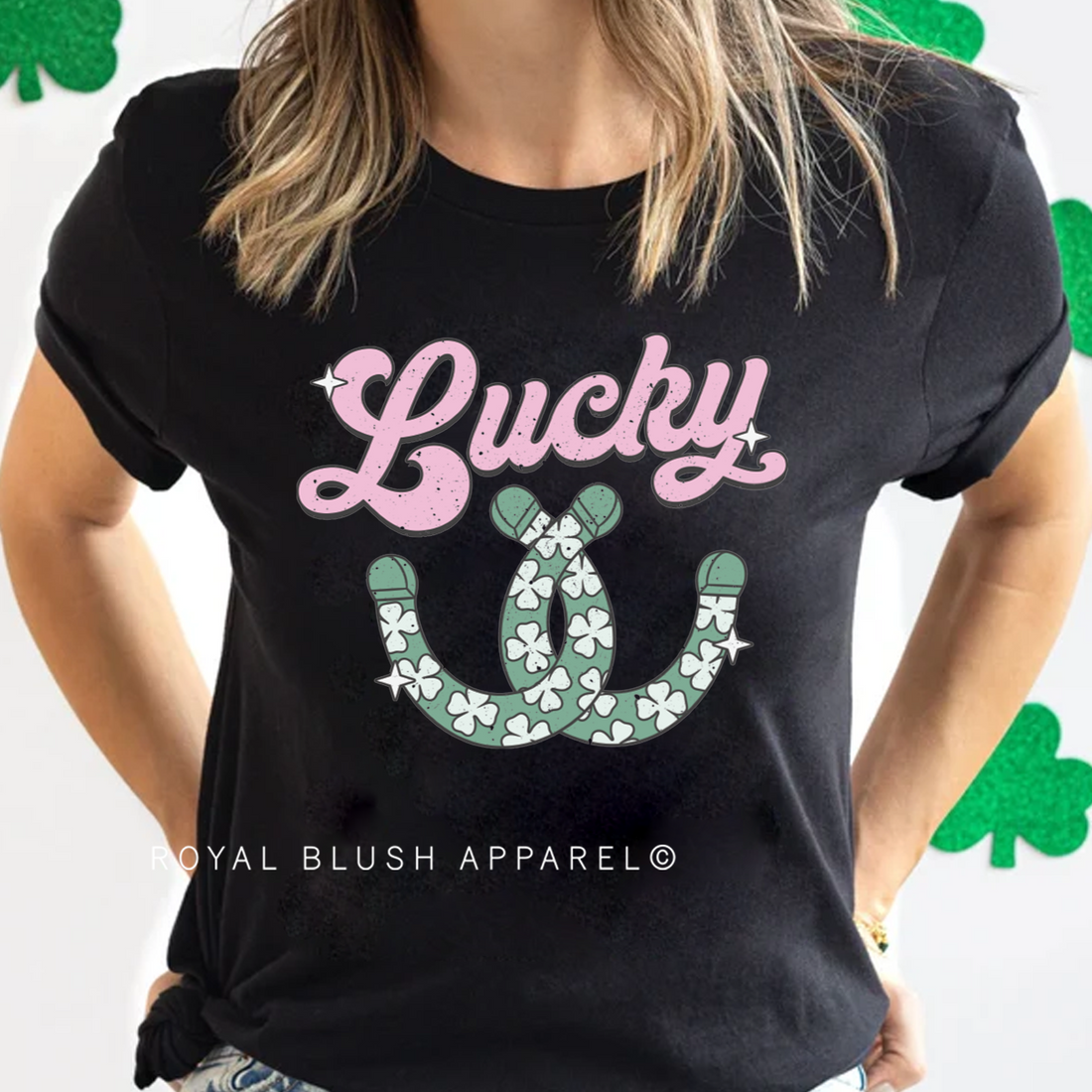Horseshoe Lucky Relaxed Unisex T-shirt