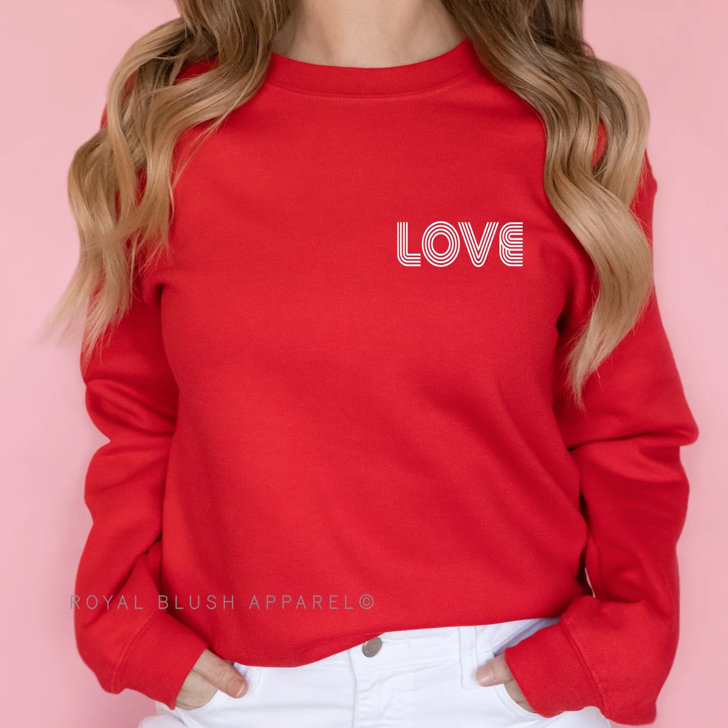 Love Retro Sweatshirt