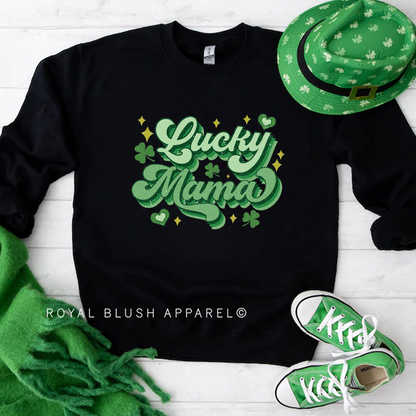 Équipage chanceux de maman