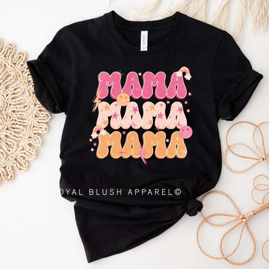 Stars Mama X3 Relaxed Unisex T-shirt