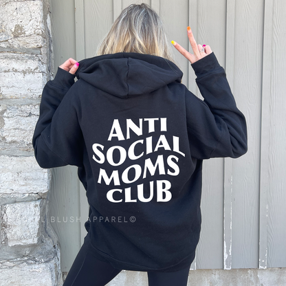 Anti Social Moms Club Unisex Hoodie