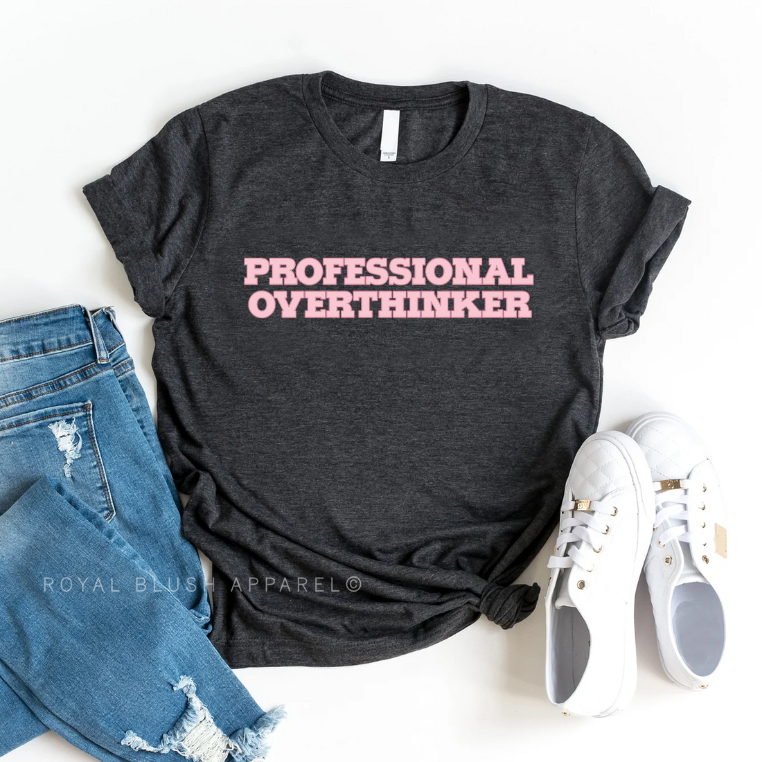 Professional Overthinker Relaxed Unisex T-shirt