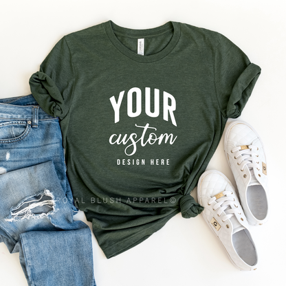 Custom Relaxed Unisex T-Shirt - DARK COLORS