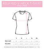 Custom Ladies Relaxed V-Neck