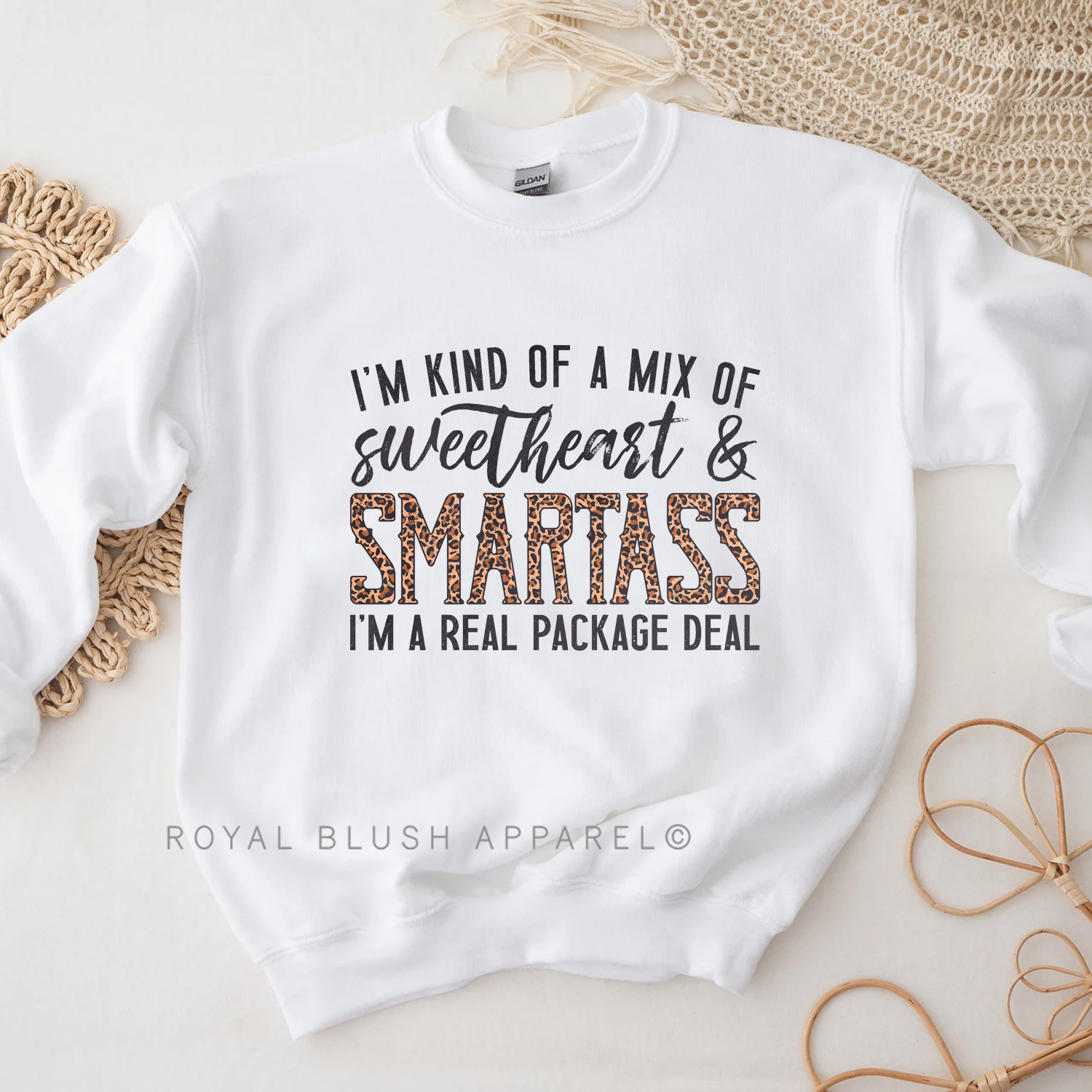 Sweatheart &amp;amp; Smartass Sweatshirt