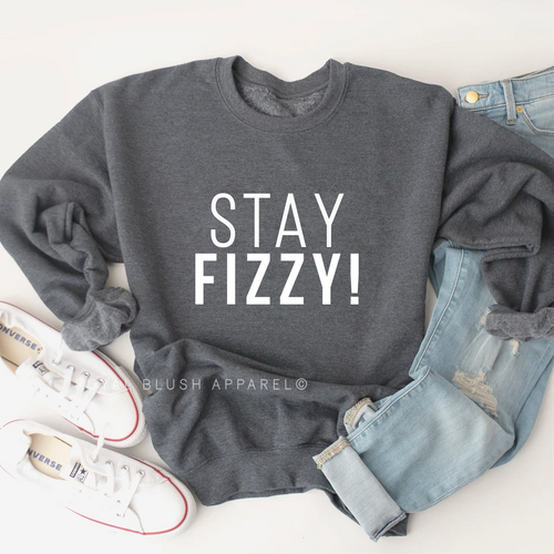 Stay Fizzy! graphic sweatshirt