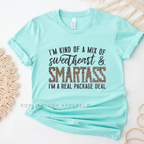 Sweetheart & Smartass Graphic T-Shirt product image 2