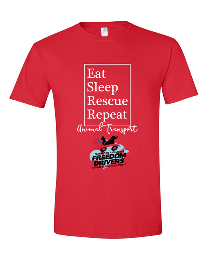 Eat Sleep Rescue Repeat T-Shirt