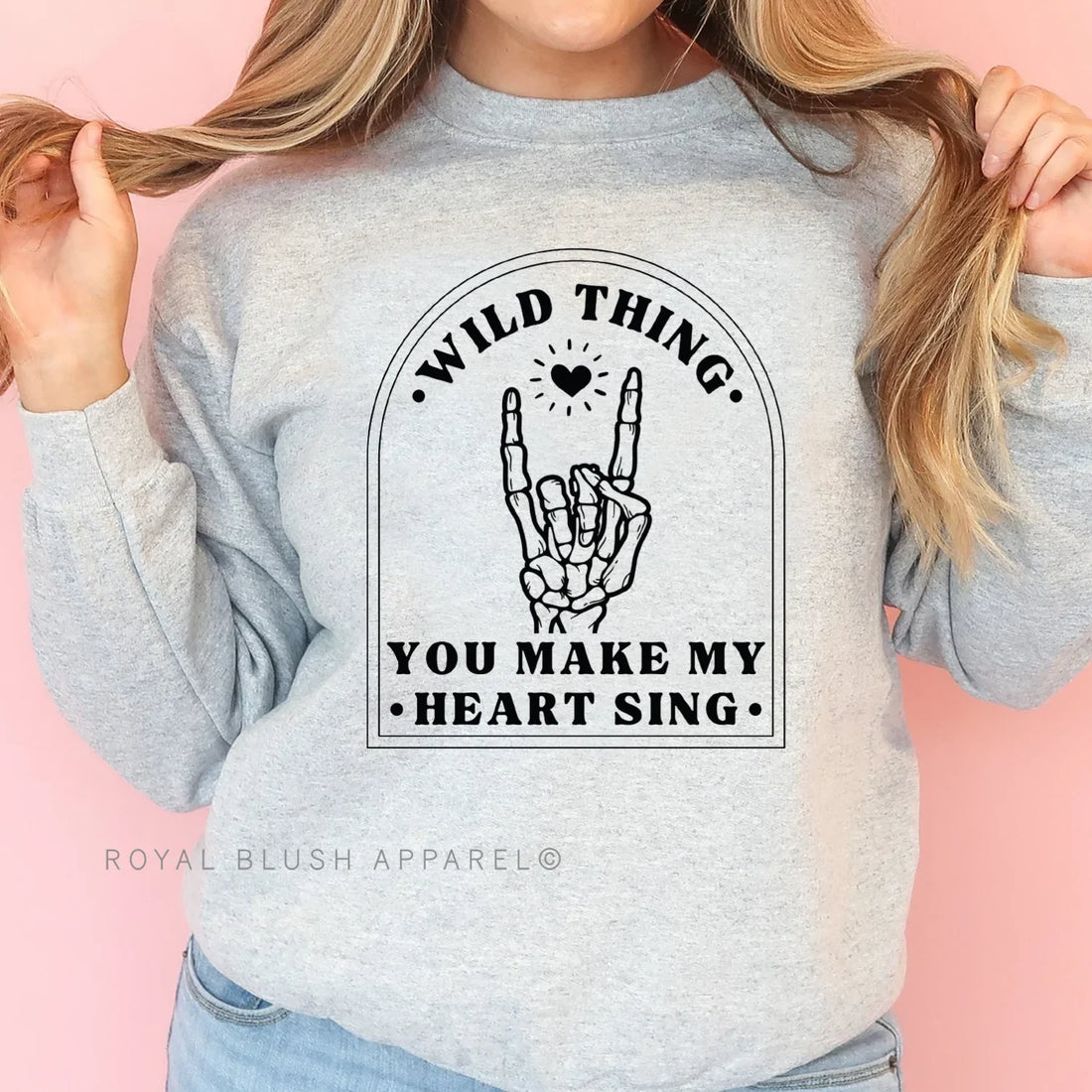 Wild Thing Skeleton Sweatshirt