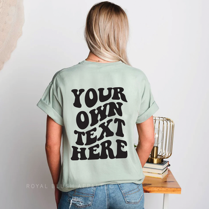 Custom Retro Relaxed Unisex T-Shirt